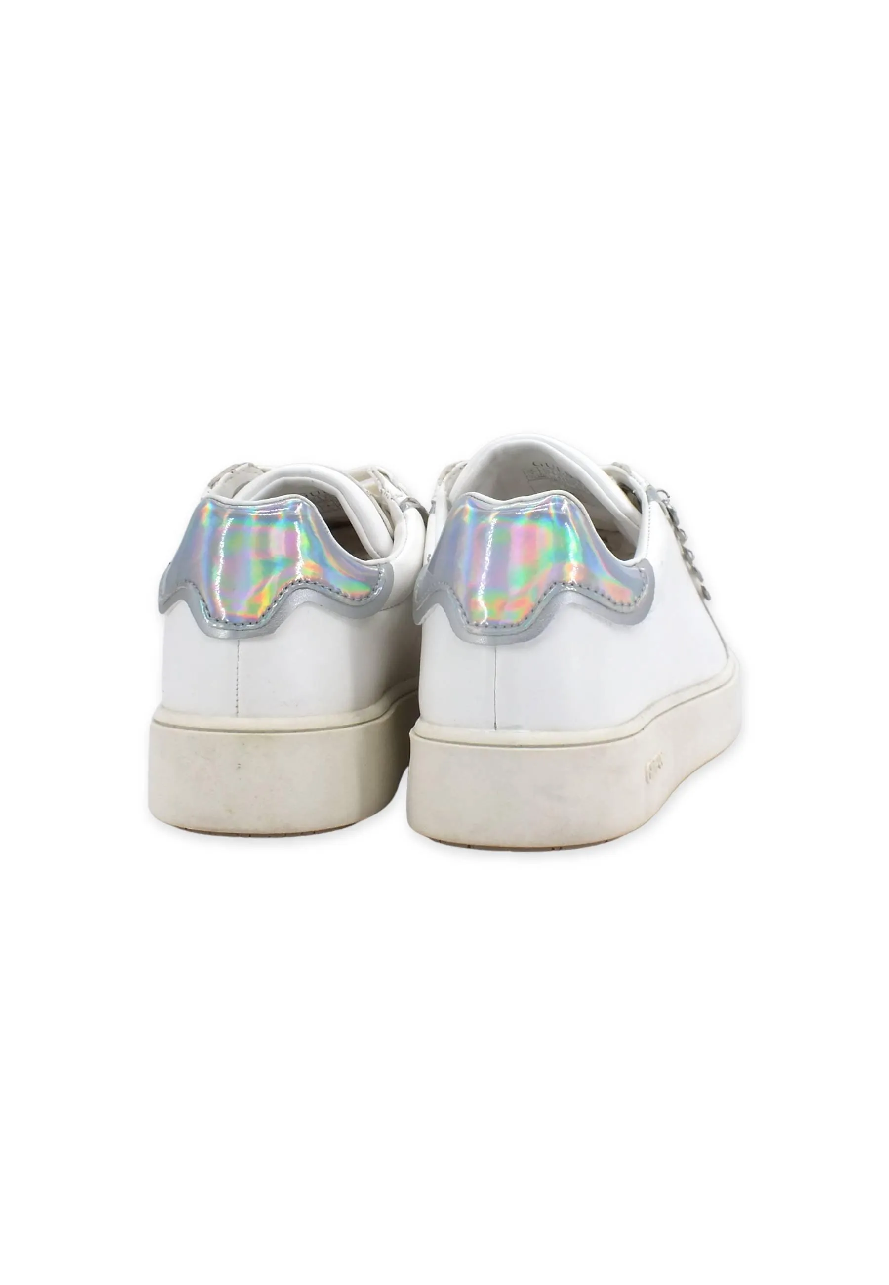 GUESS Sneaker Donna White Iridescent FL5MELSMA12