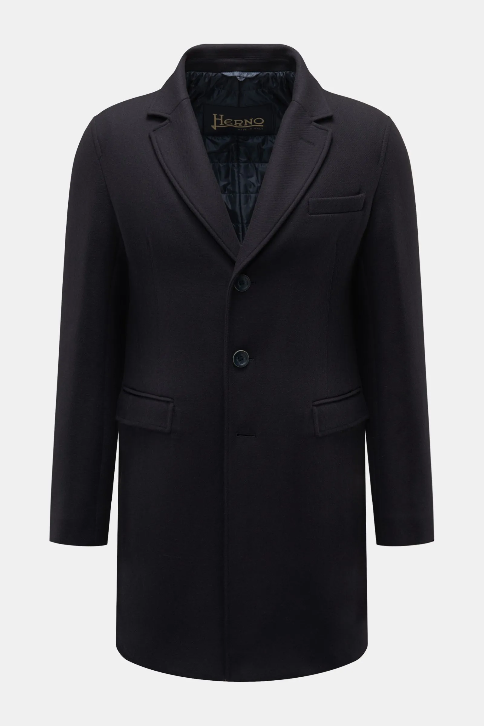 HERNO coat dark navy