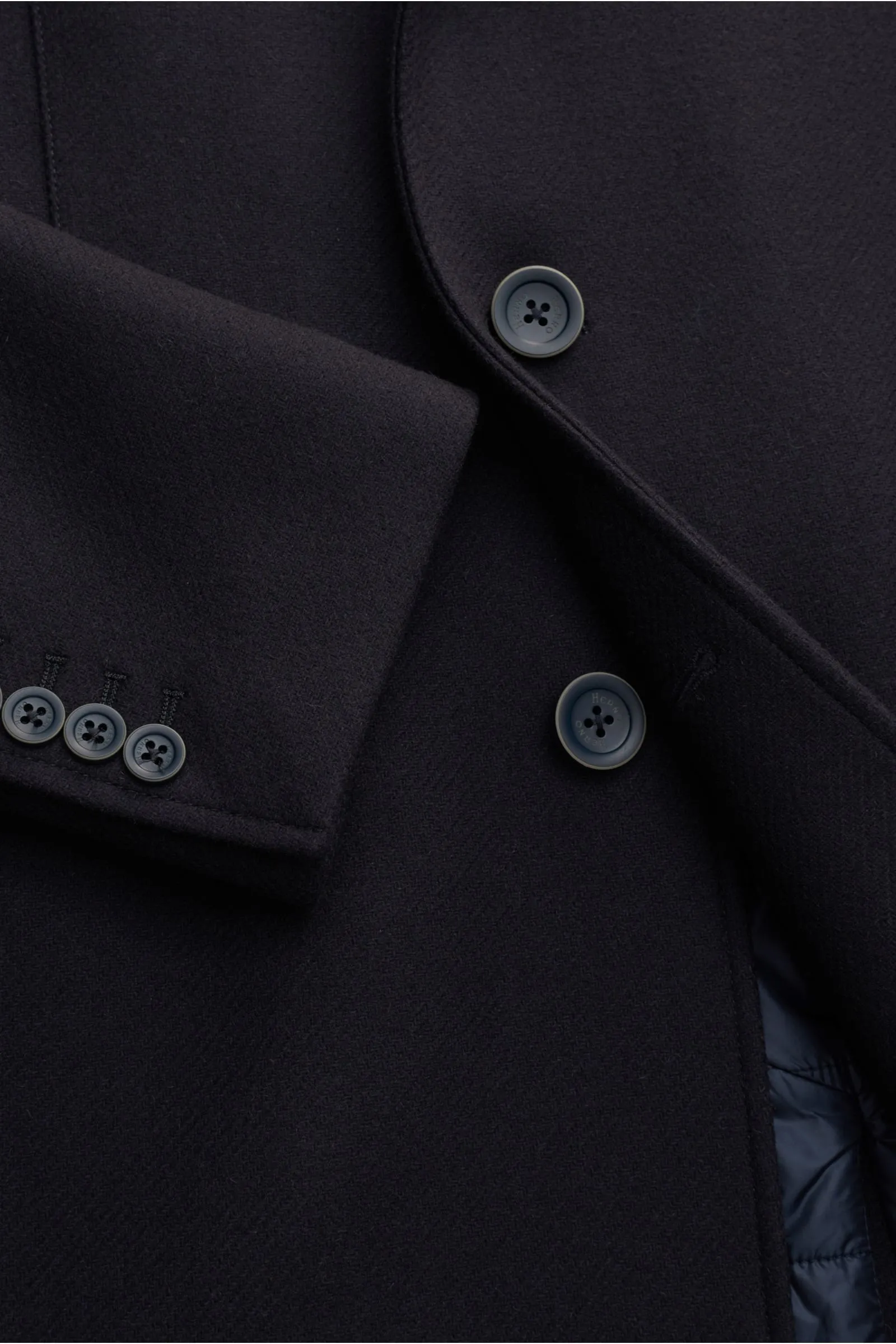 HERNO coat dark navy