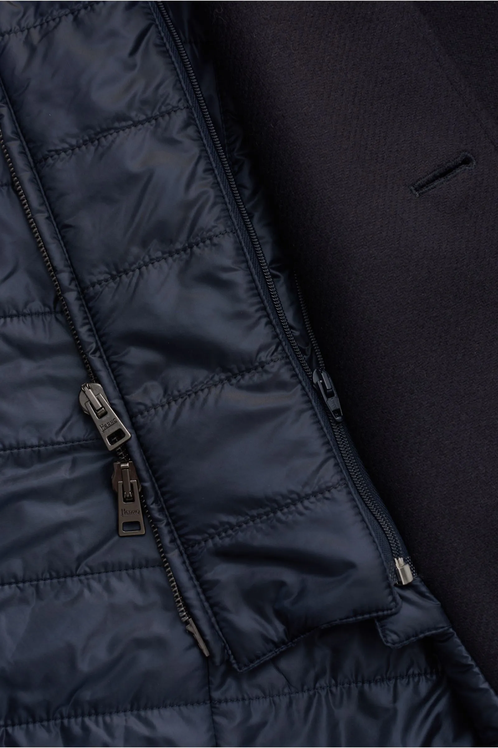 HERNO coat dark navy