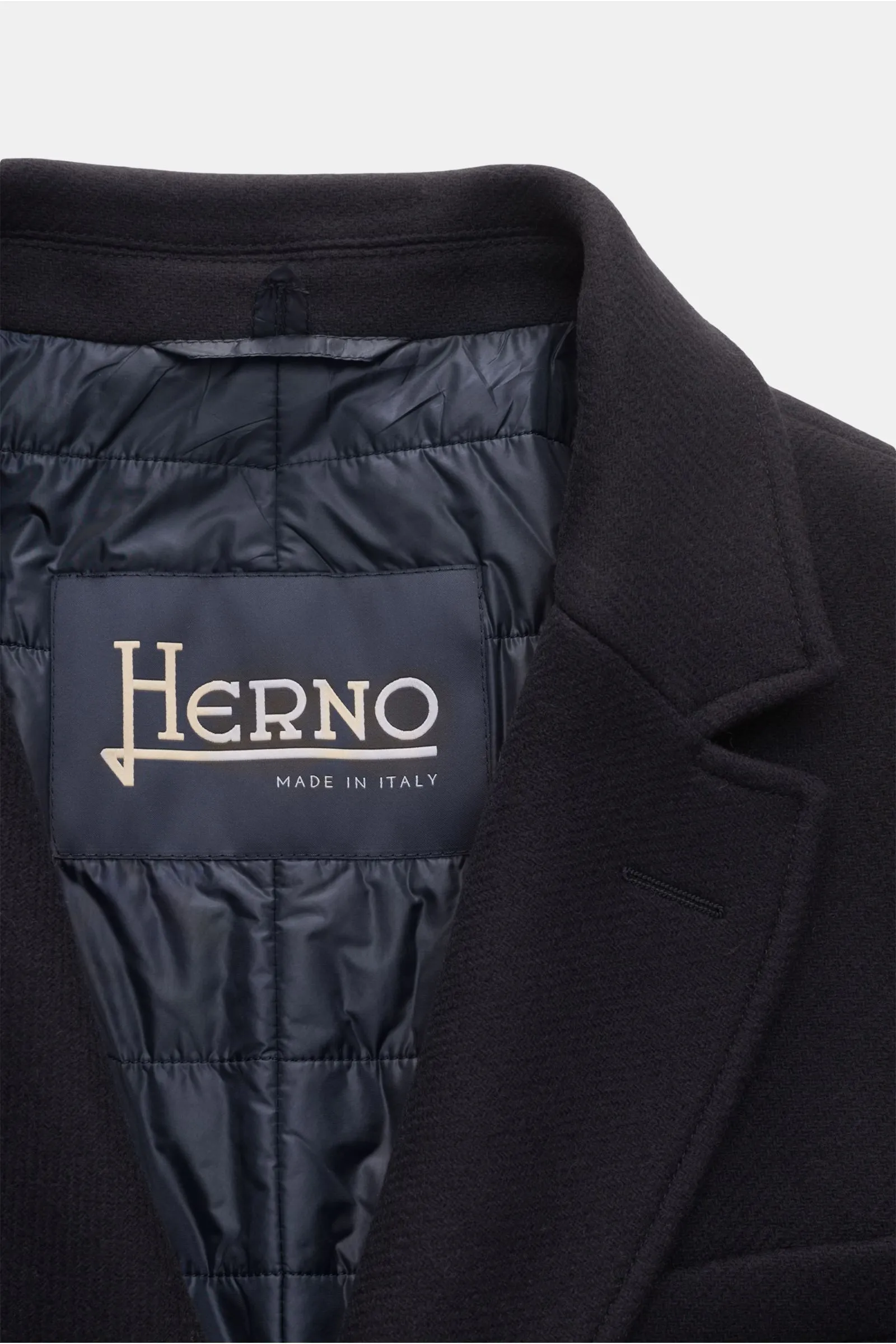 HERNO coat dark navy