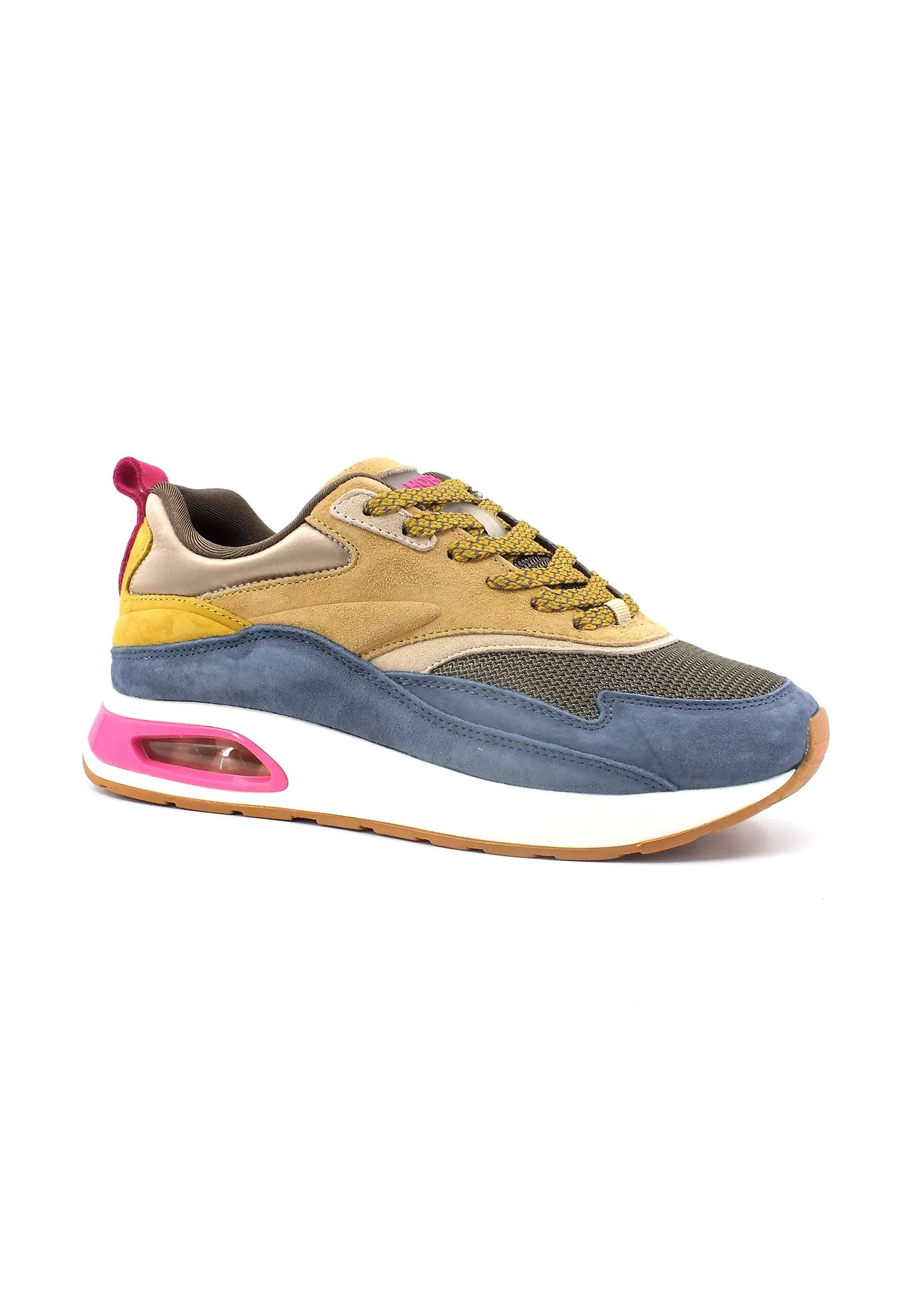 HOFF Toronto Bay Sneaker Donna Beige Navy Fuxia 22306005