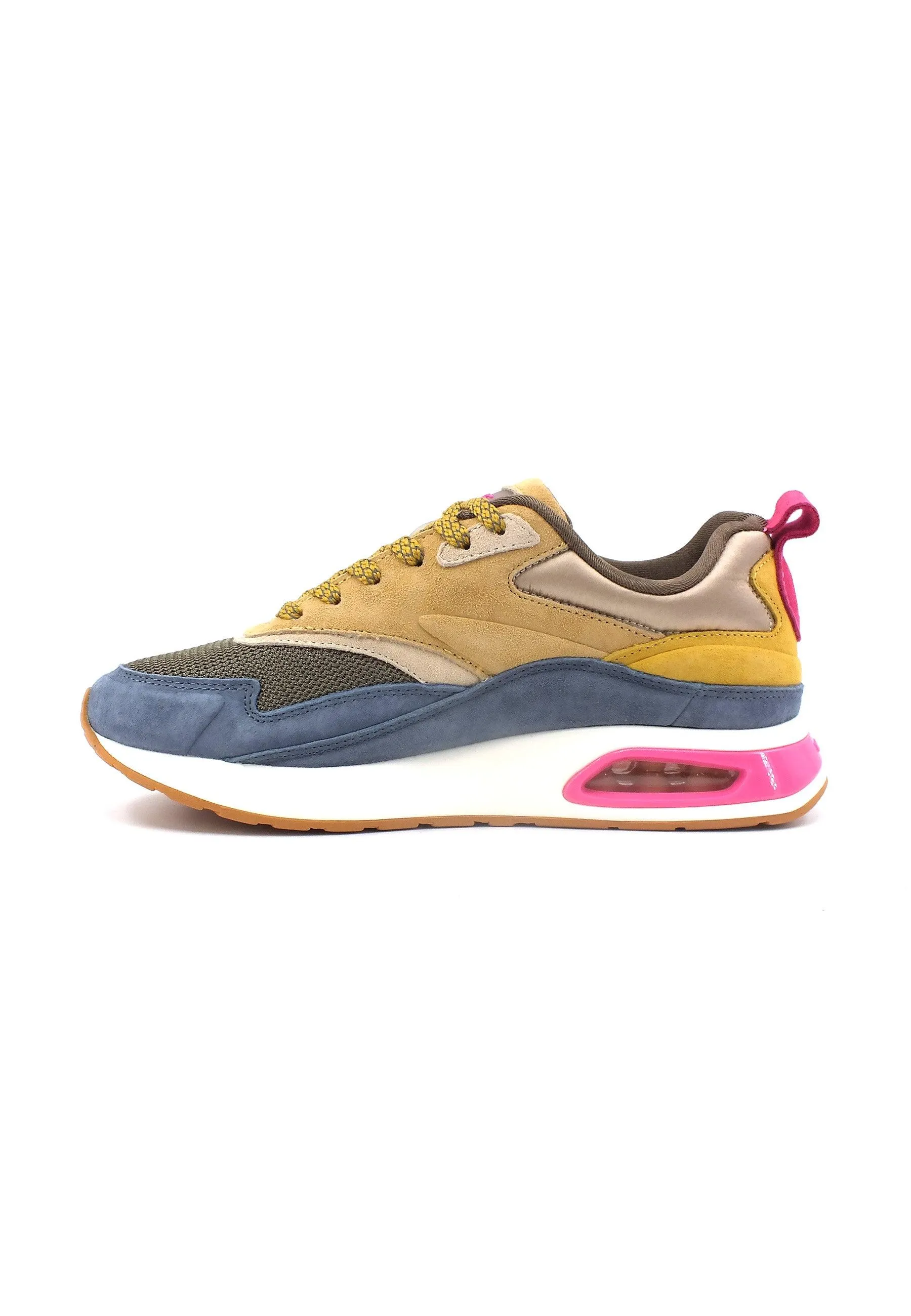 HOFF Toronto Bay Sneaker Donna Beige Navy Fuxia 22306005