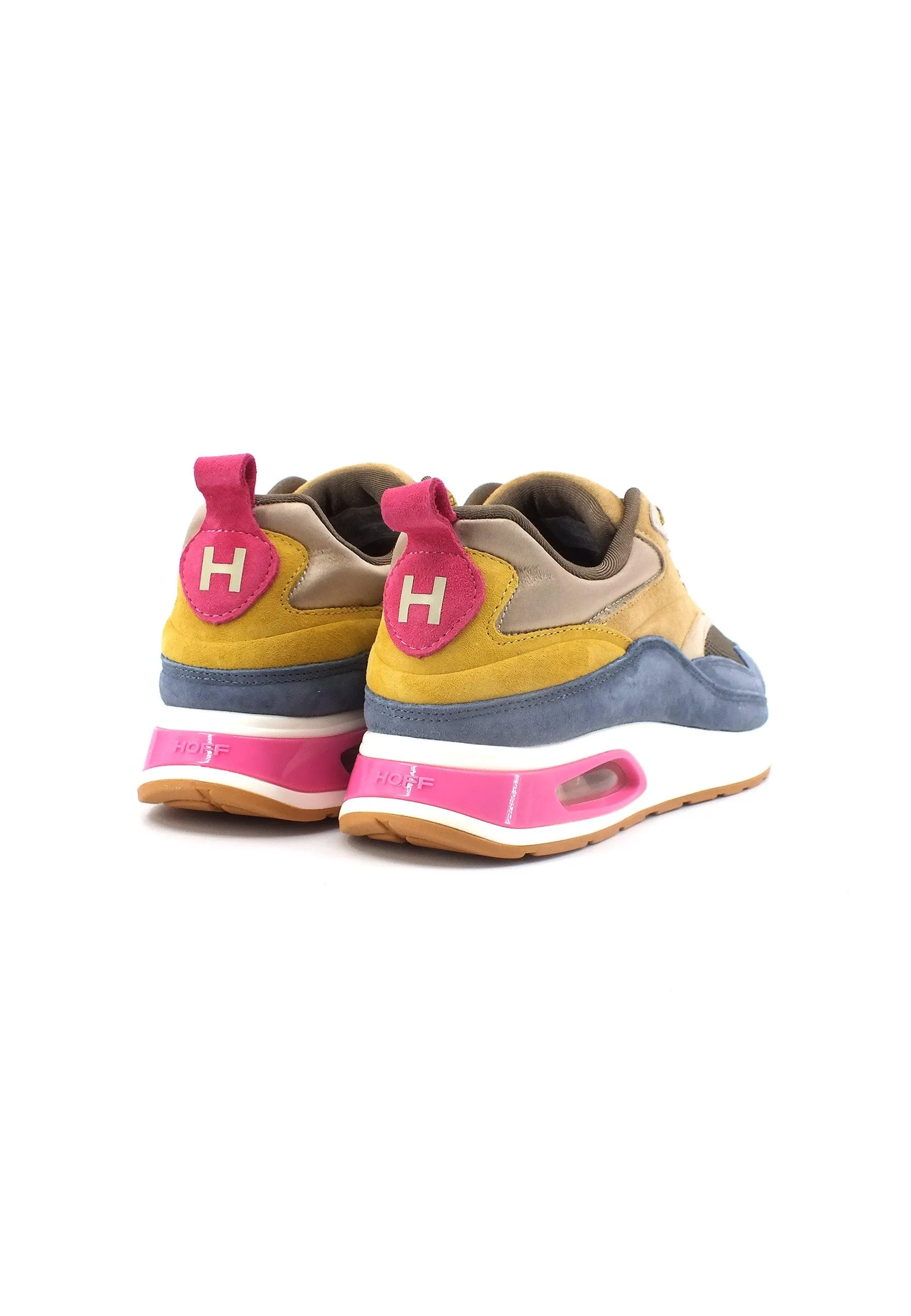 HOFF Toronto Bay Sneaker Donna Beige Navy Fuxia 22306005