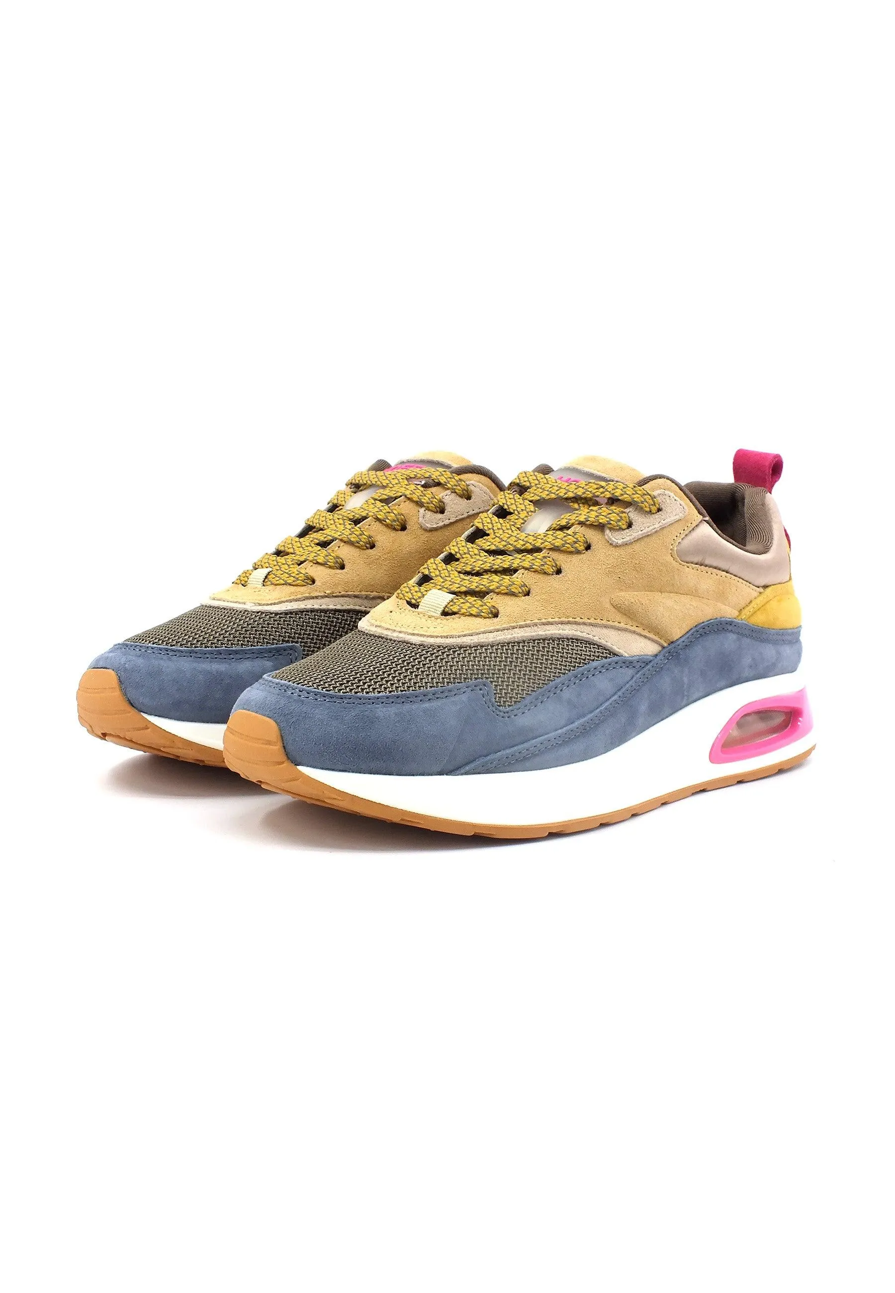 HOFF Toronto Bay Sneaker Donna Beige Navy Fuxia 22306005