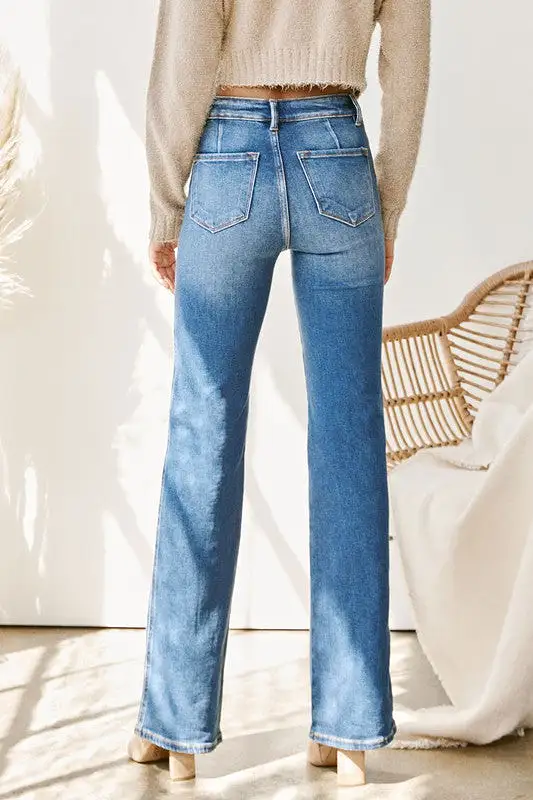 Holly High Rise Slim Flare Jeans