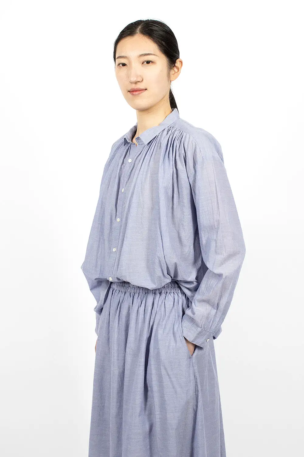 Khadi Shirt Blue