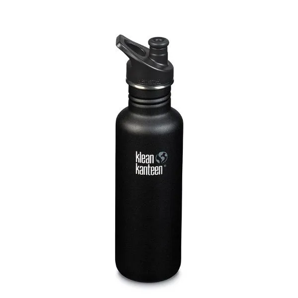 KLEAN KANTEEN - Classic W/Sport Cap (27 Oz 800ml)