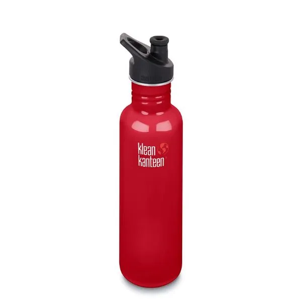 KLEAN KANTEEN - Classic W/Sport Cap (27 Oz 800ml)