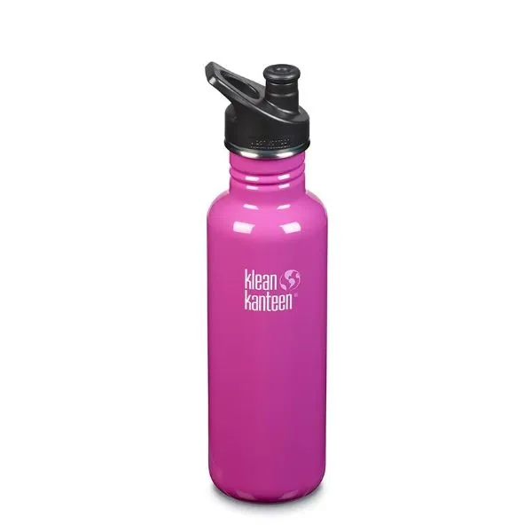 KLEAN KANTEEN - Classic W/Sport Cap (27 Oz 800ml)