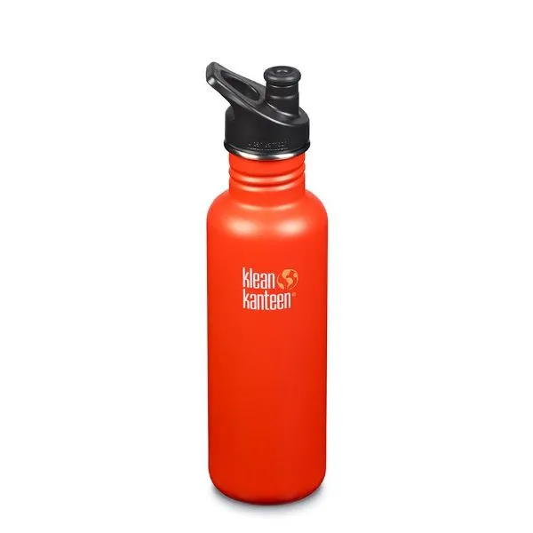 KLEAN KANTEEN - Classic W/Sport Cap (27 Oz 800ml)