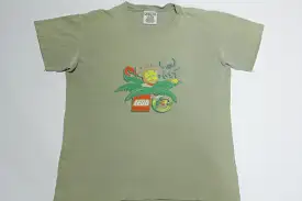 Lego Vintage 1998 Jungle Adventures w/ Johnny Thunder 90's Licensed Character T-Shirt