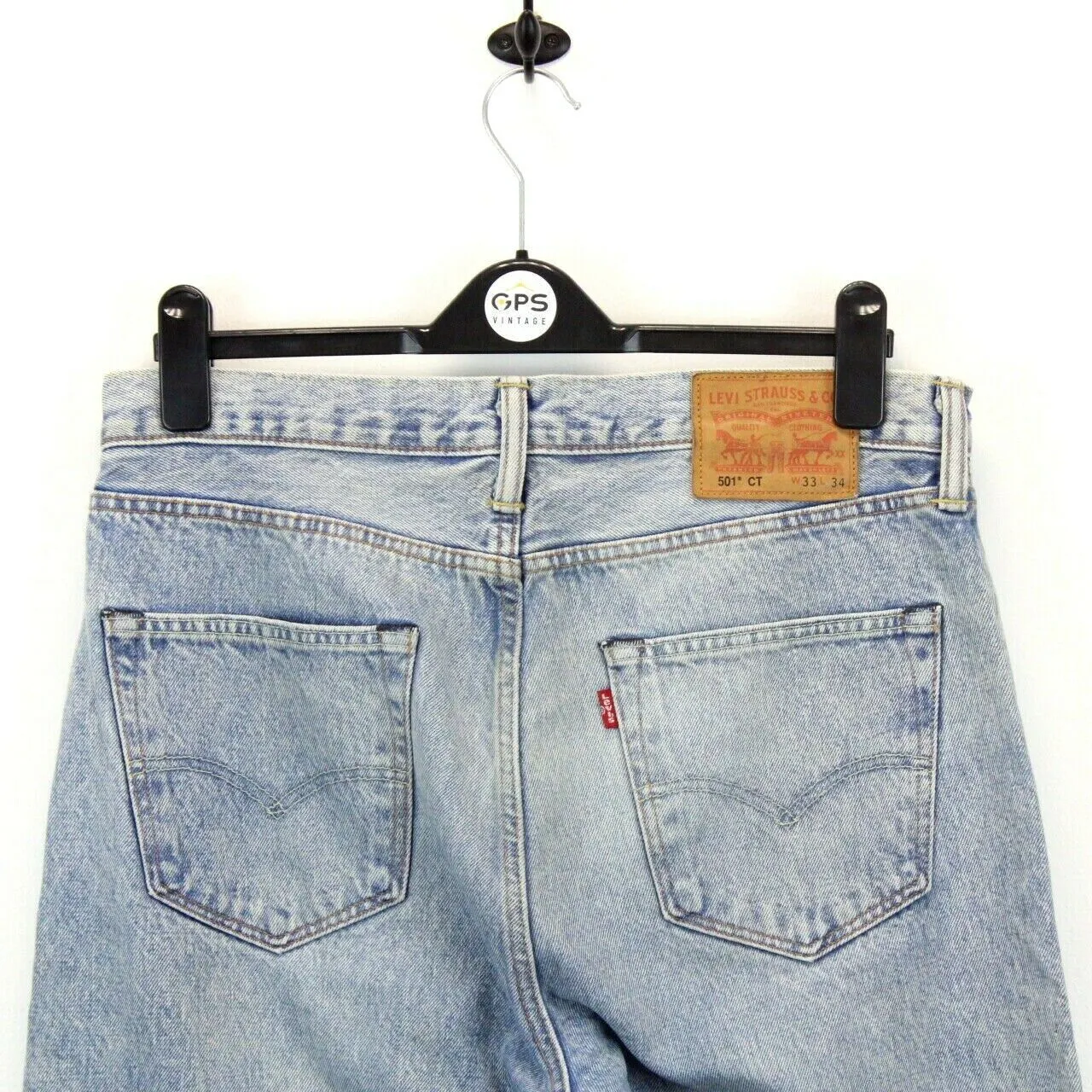 LEVIS 501 CT Jeans Light Blue | W33 L34