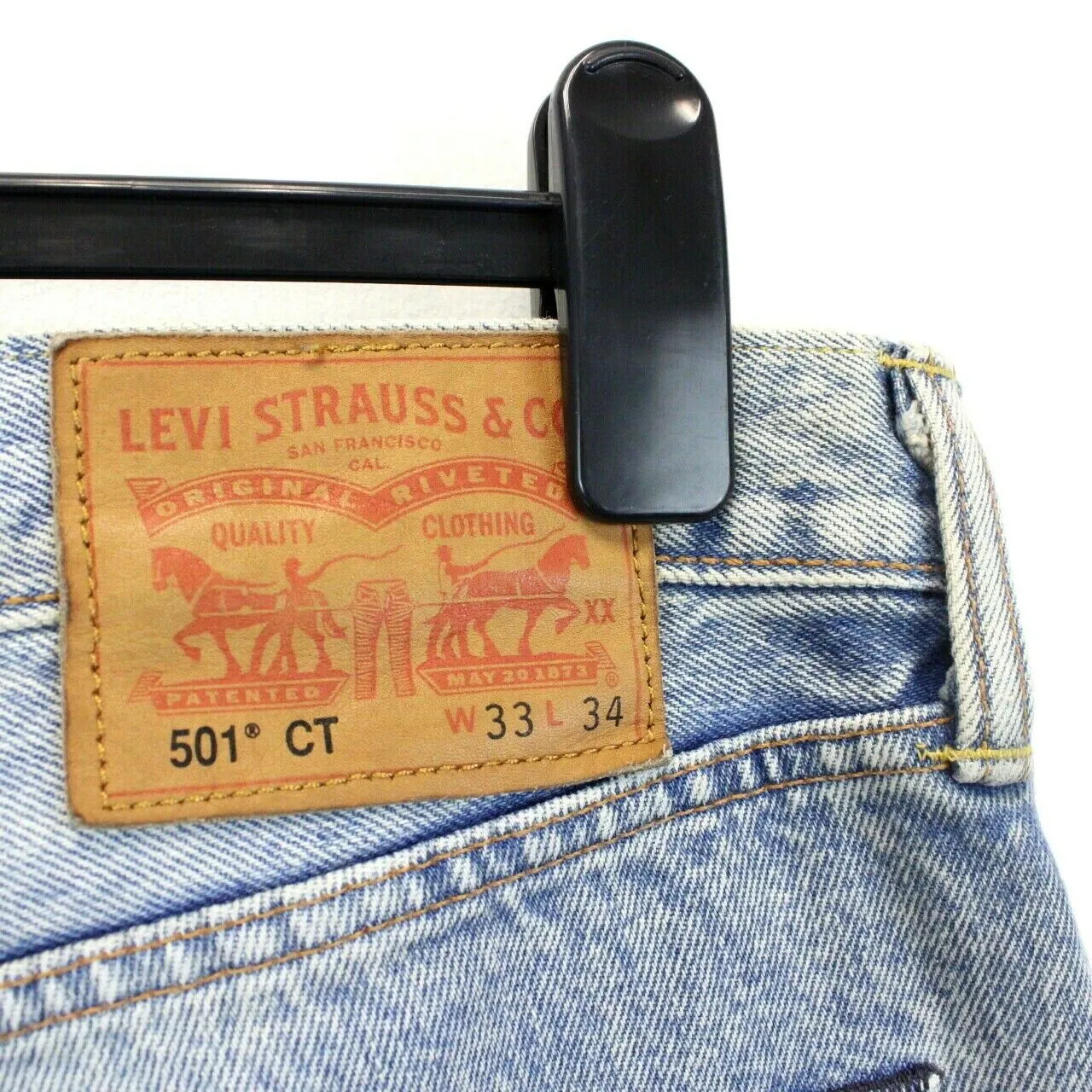 LEVIS 501 CT Jeans Light Blue | W33 L34