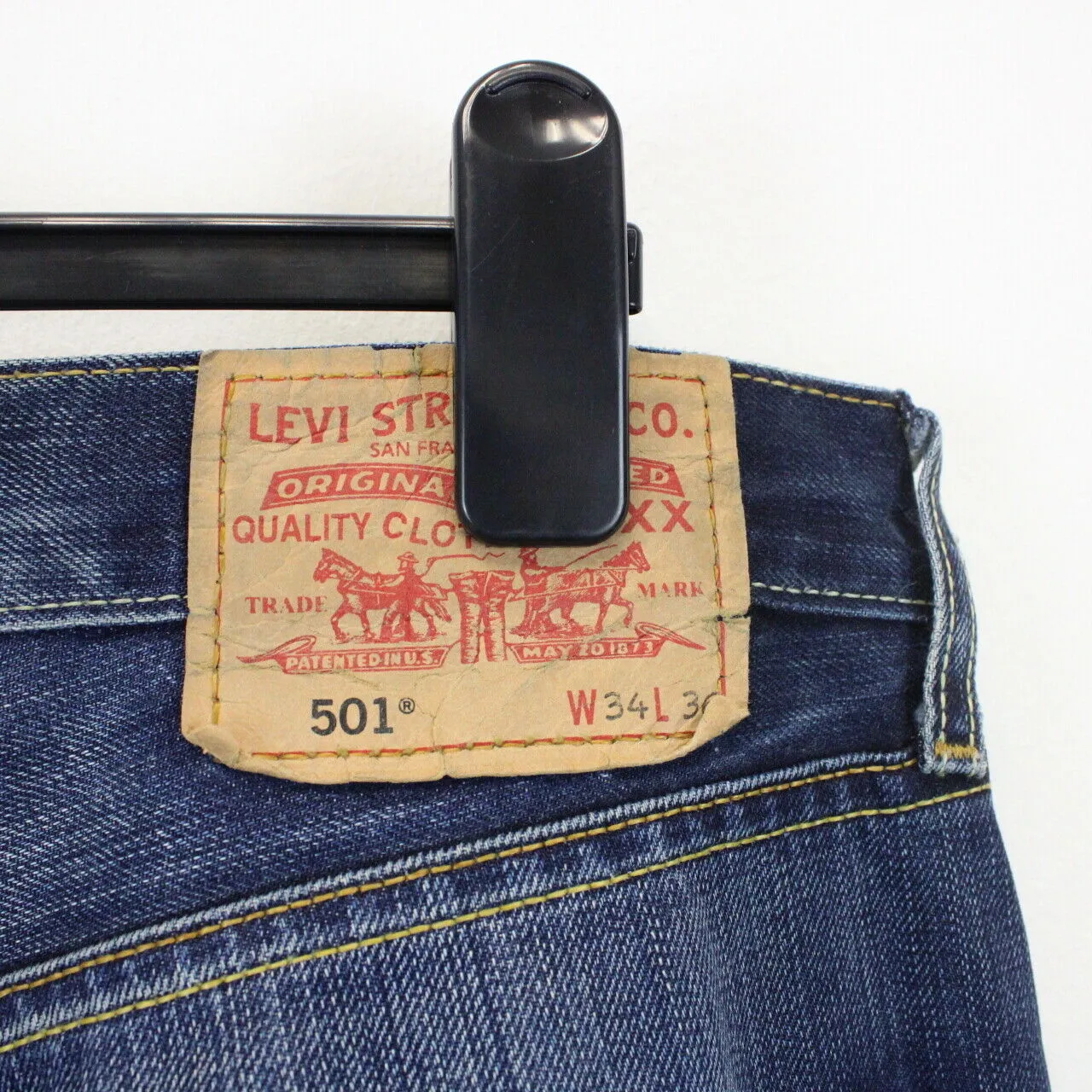 LEVIS 501 Jeans Dark Blue | W34 L36