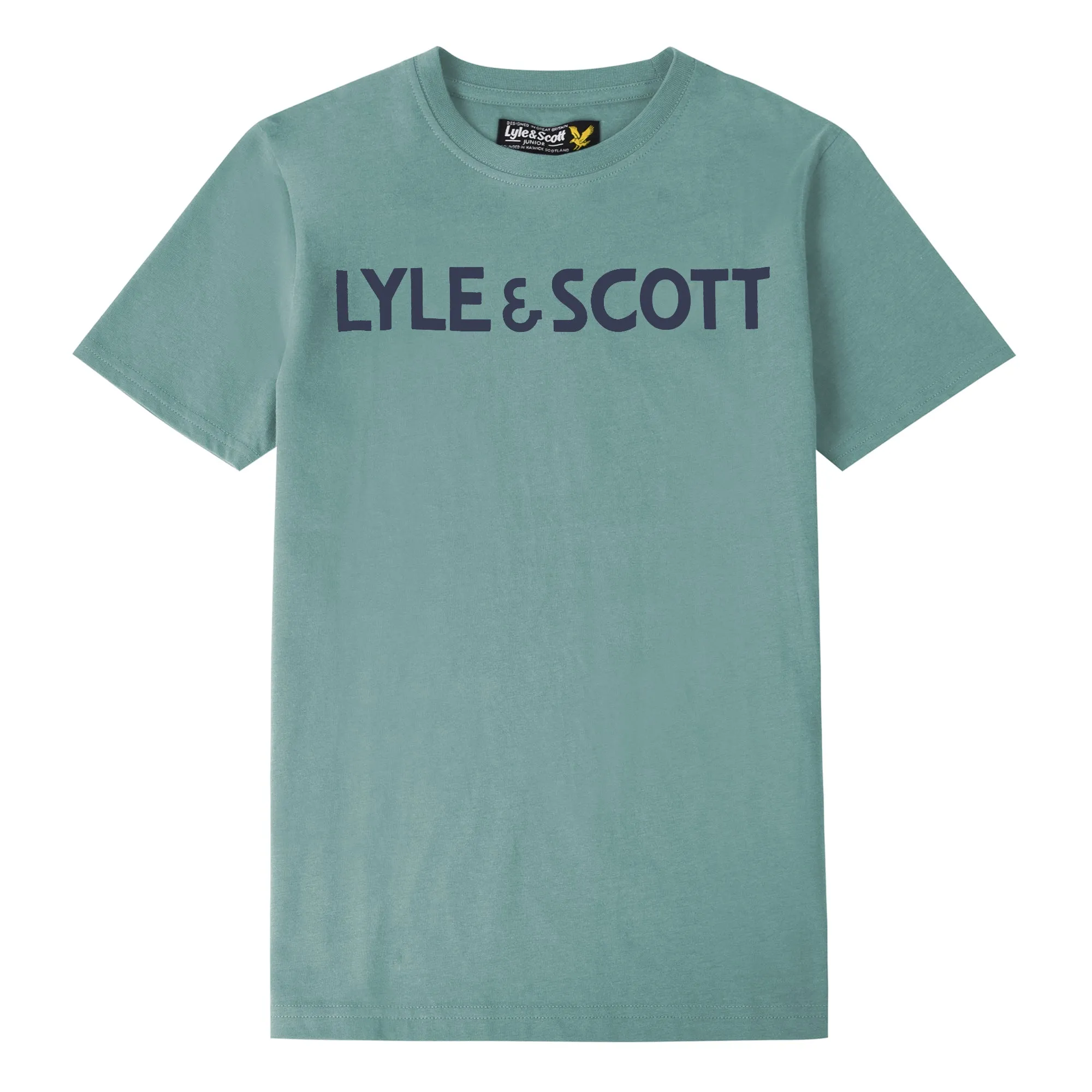 Lyle & Scott Boys 'Text Tee' Short Sleeved T-Shirt