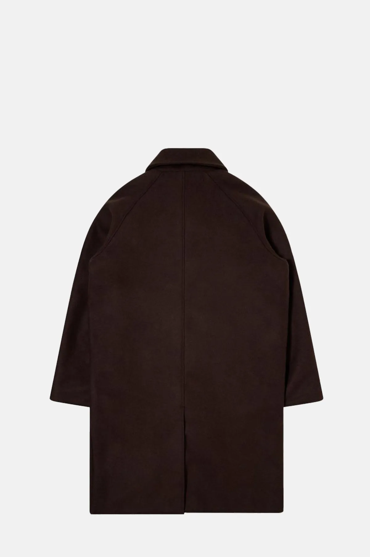 Mac Wool Coat Dark Brown