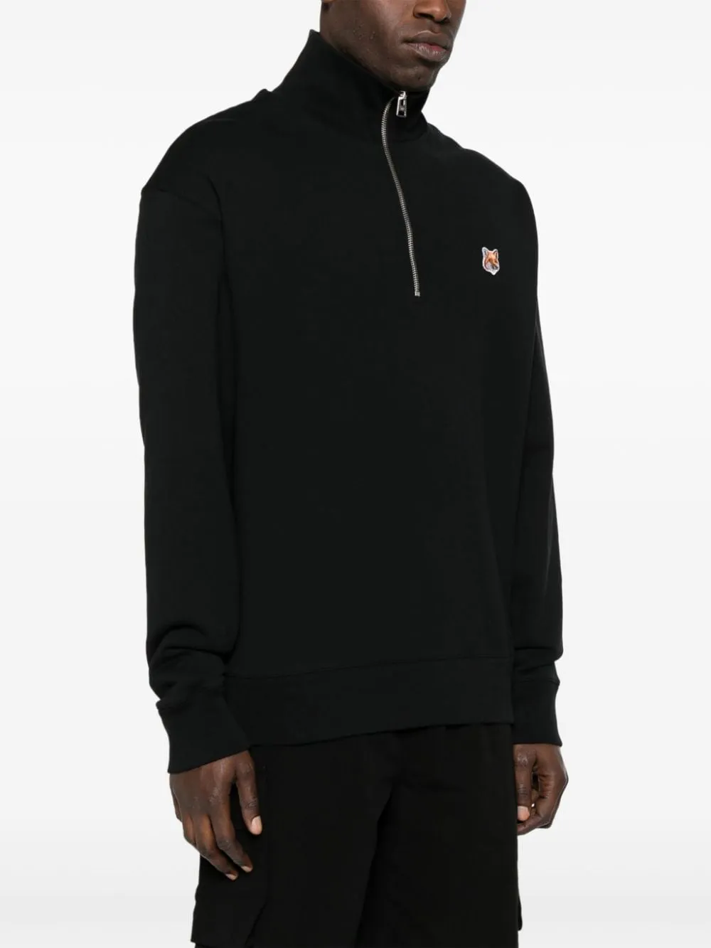 Maison Kitsuné - Sweat black Fox Head