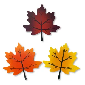 Maple Leaf Mini Art Pop Magnets Set of 3