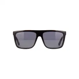 Men's Gucci Logo Black Sunglasses