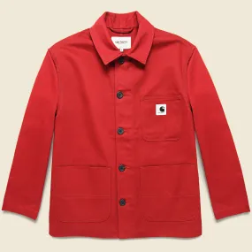 Menson Chore Coat - Blast Red