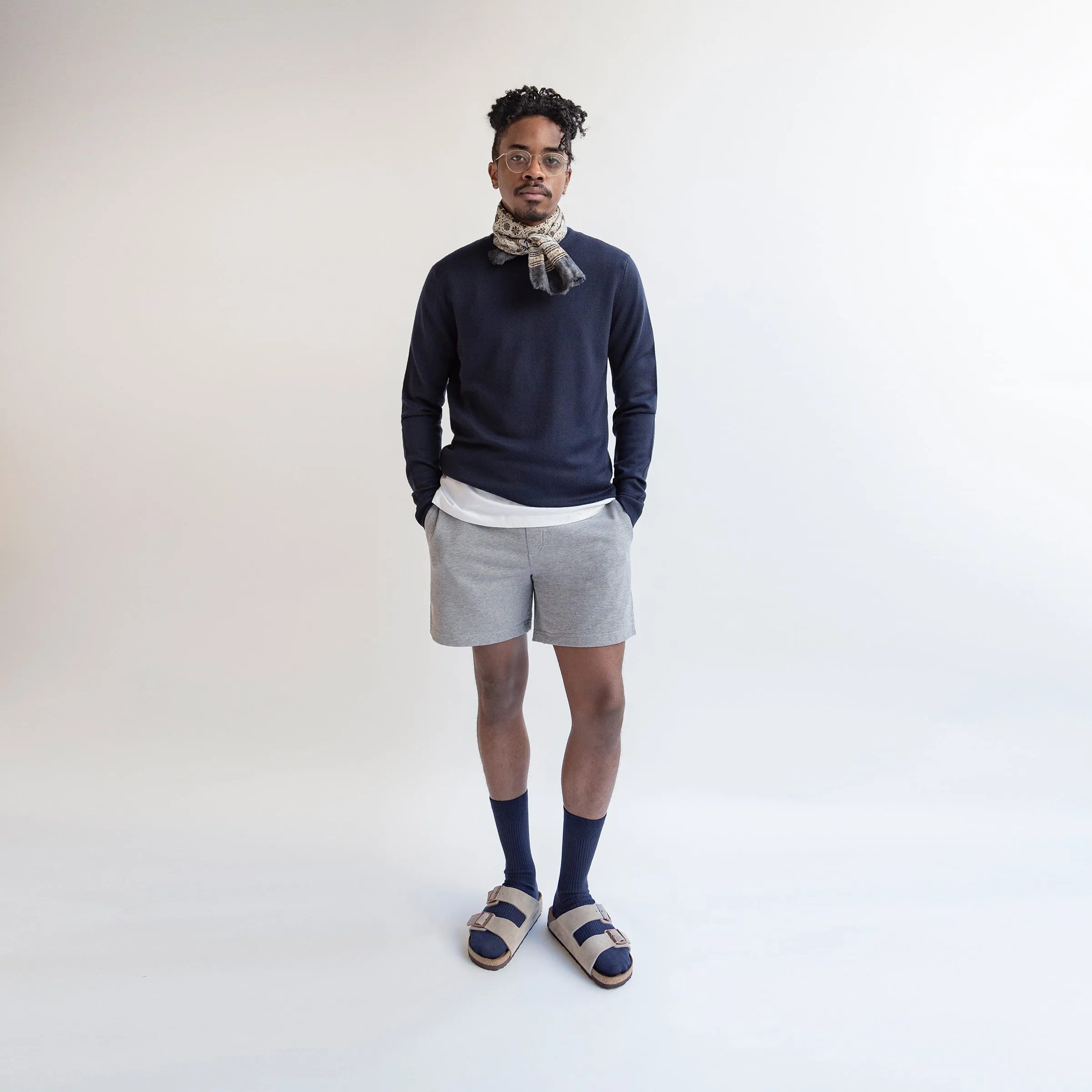 Merino Sweater Navy - Final Sale