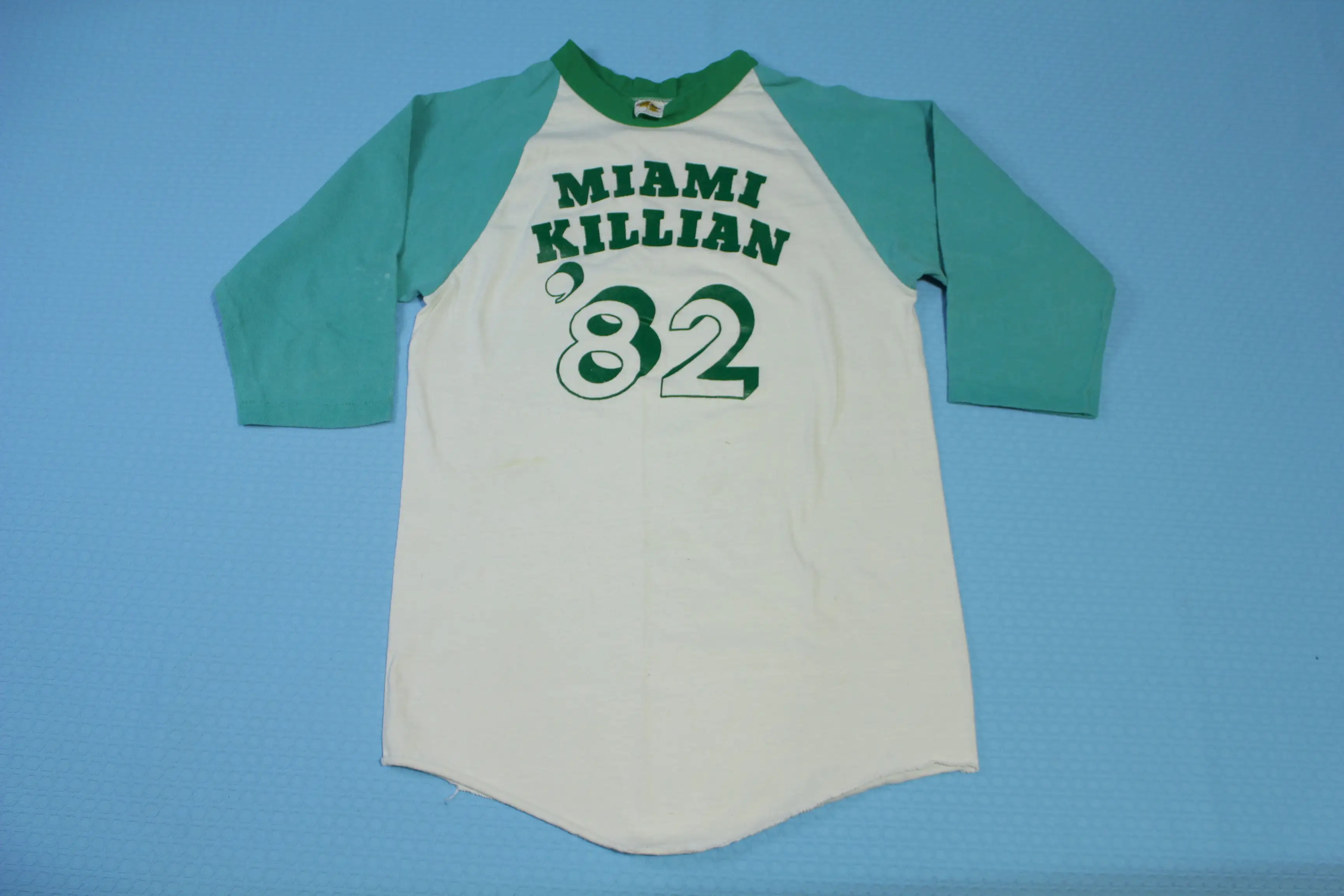 Miami Killian Cougars Florida Vintage '82 1980's Raglan High School T-Shirt