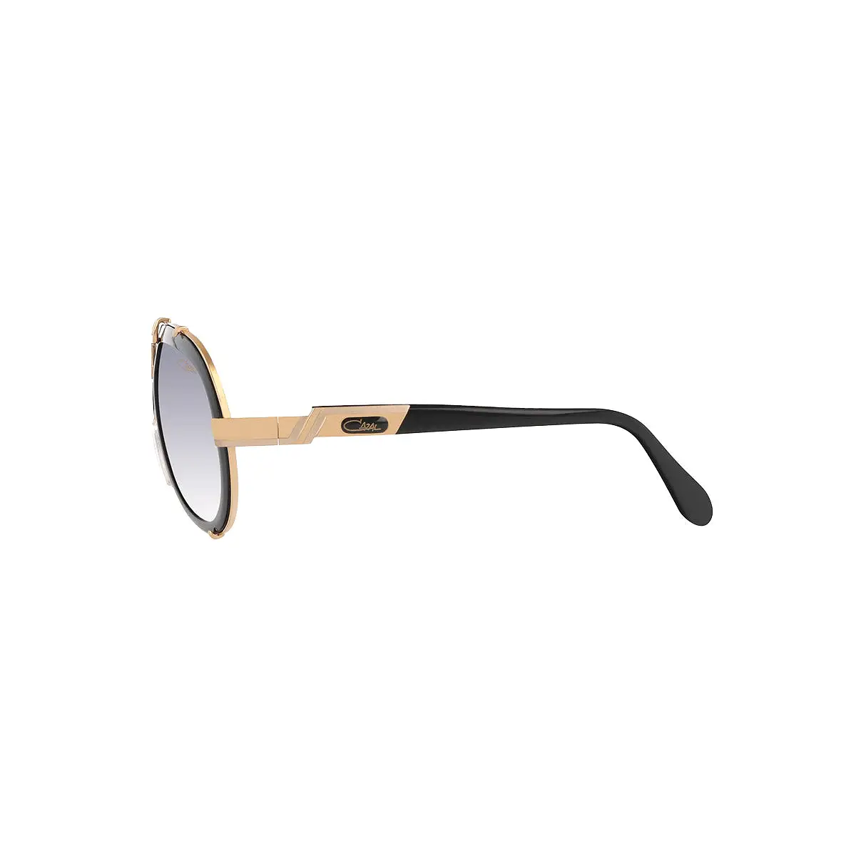 Mod 642 Cazal Black Gold Sunglasses