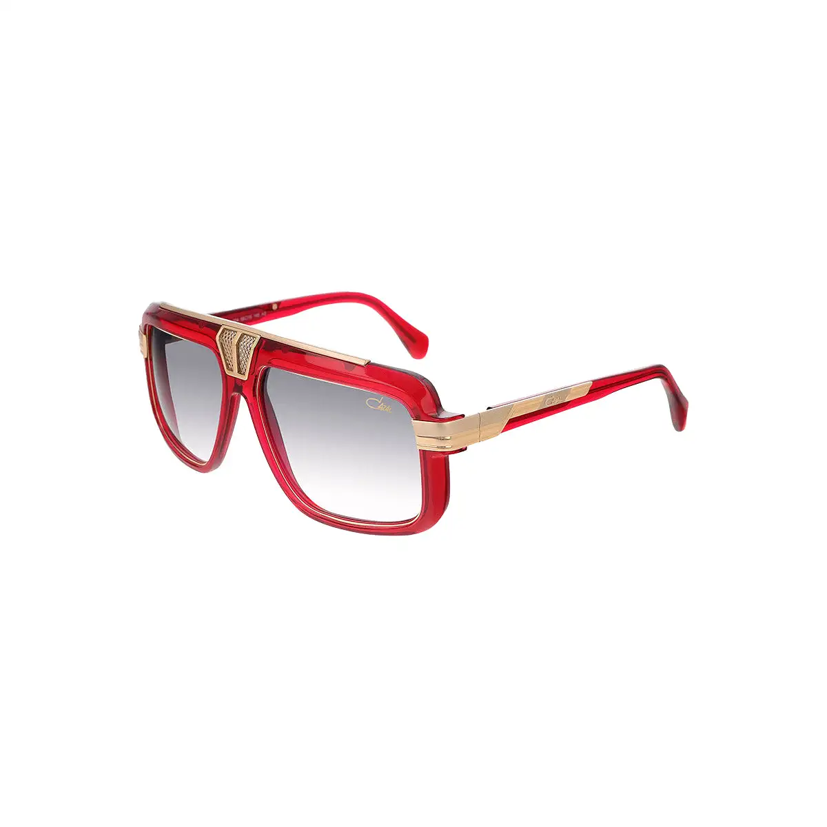 Mod 678 Cazal Red Gold Sunglasses