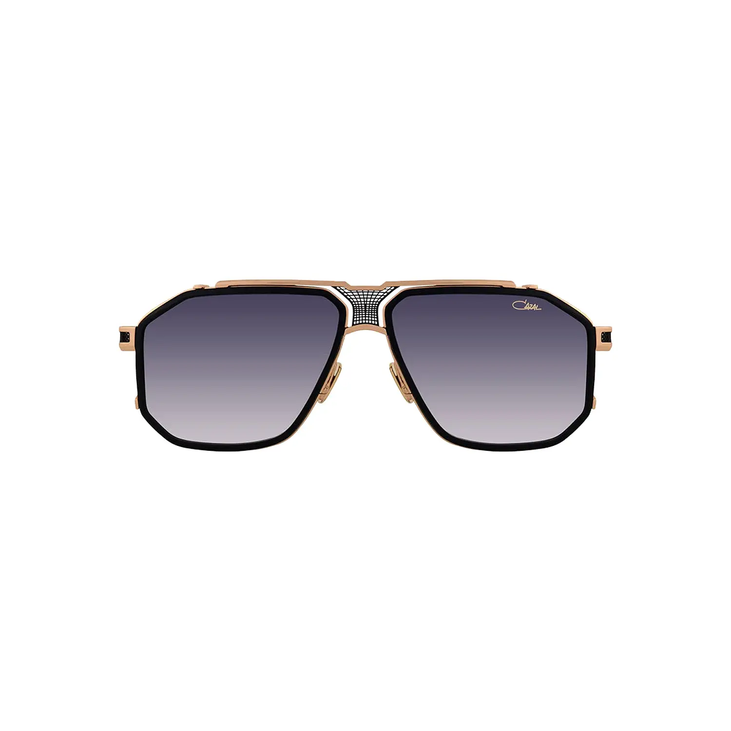 Mod 683 Cazal Black Gold Sunglasses