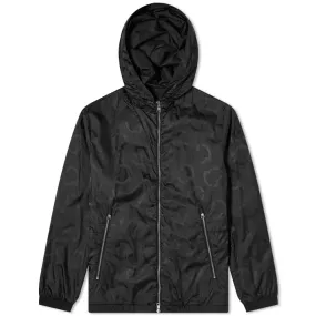 Moncler Cordier All Over Logo WindbreakerBlack