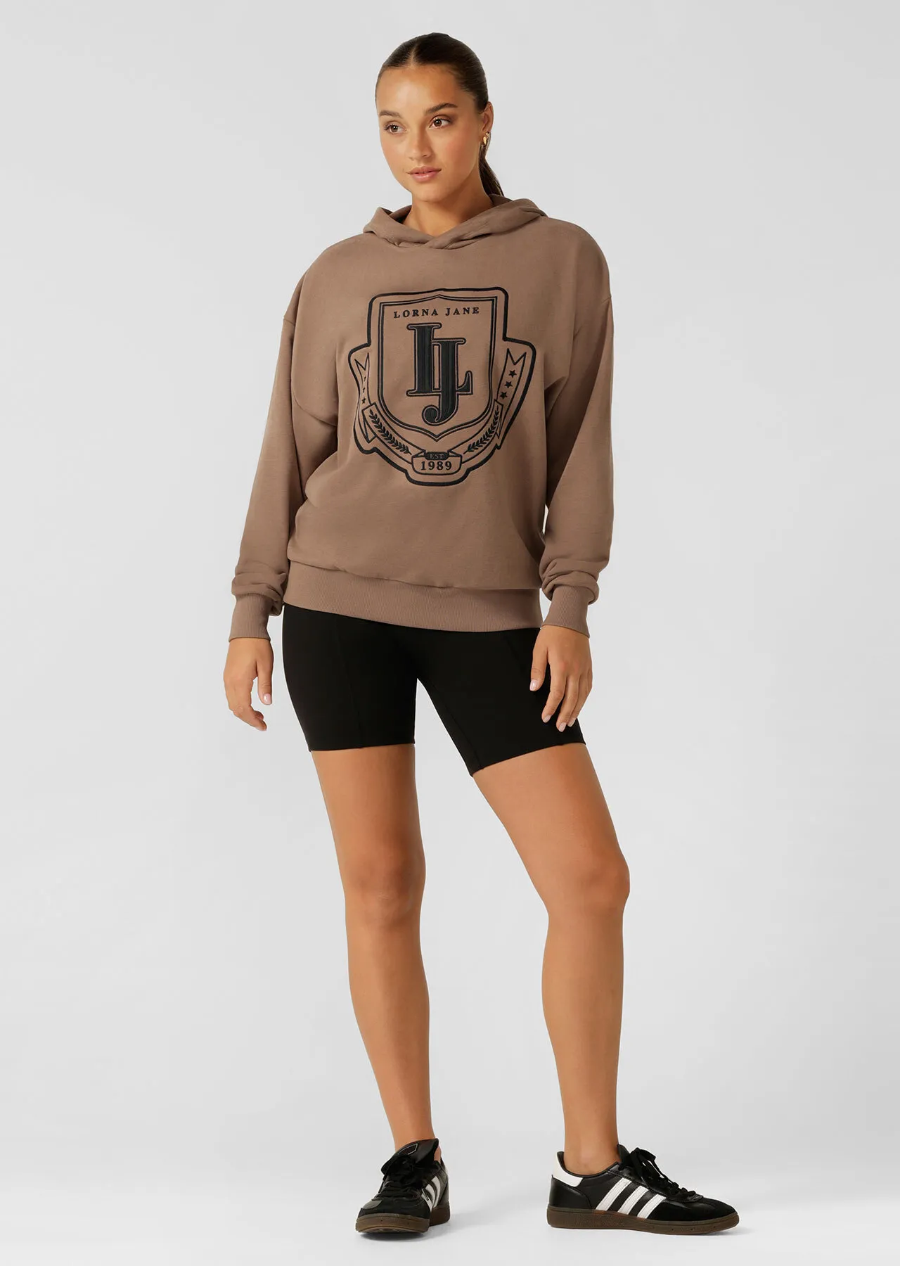 Oversized Hoodie | Brown | Jackets, Hoodies and Sweats | Lorna Jane New Zealand