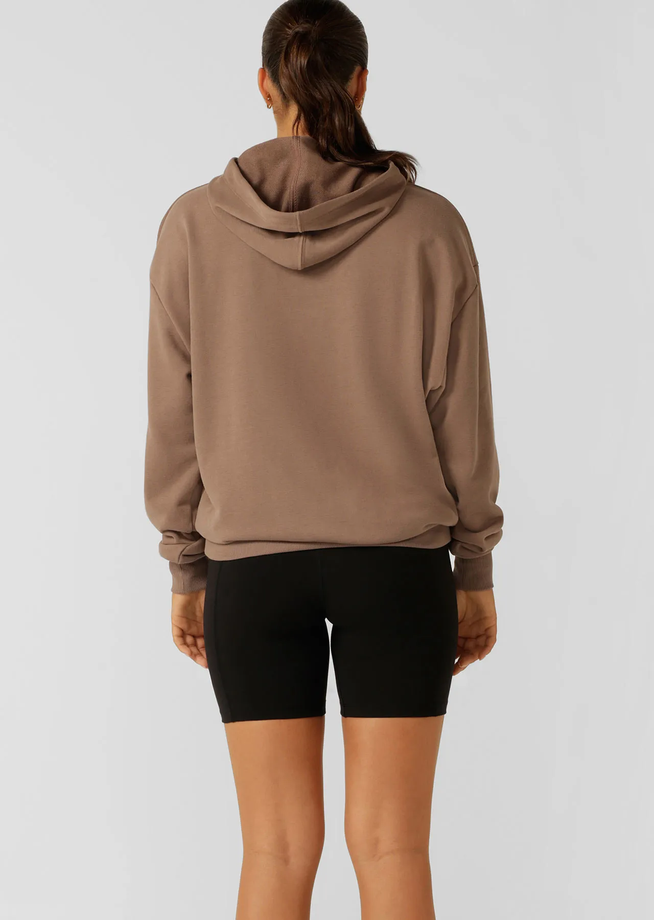 Oversized Hoodie | Brown | Jackets, Hoodies and Sweats | Lorna Jane New Zealand