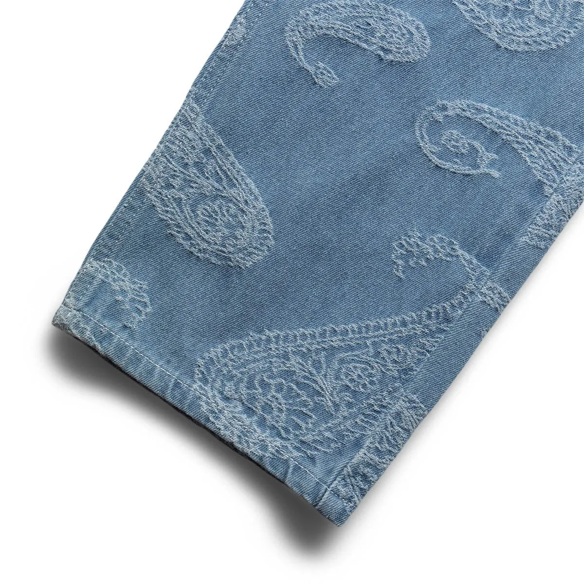 PAISLEY DENIM PANT Light Blue | Bodega