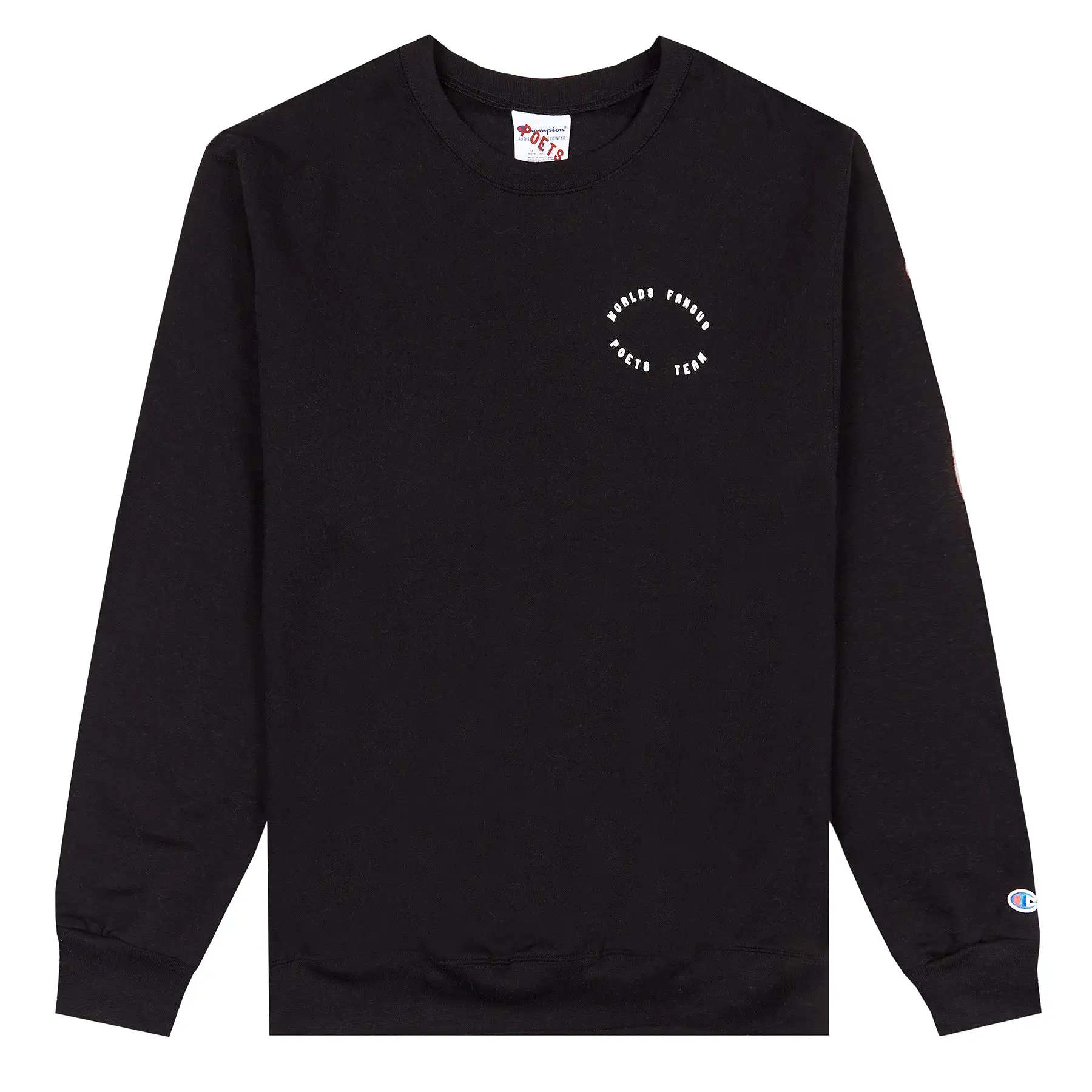 Poets World Famous Crewneck Sweatshirt Black