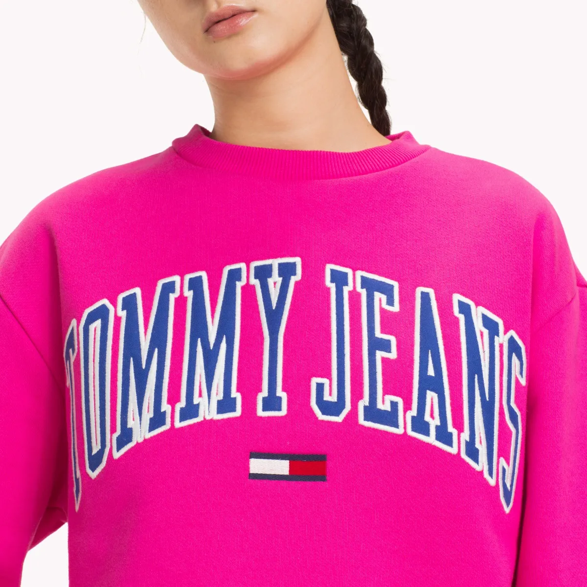 Purple Tommy Classics Logo Sweatshirt | Sweatshirts & Hoodies | Tommy Hilfiger