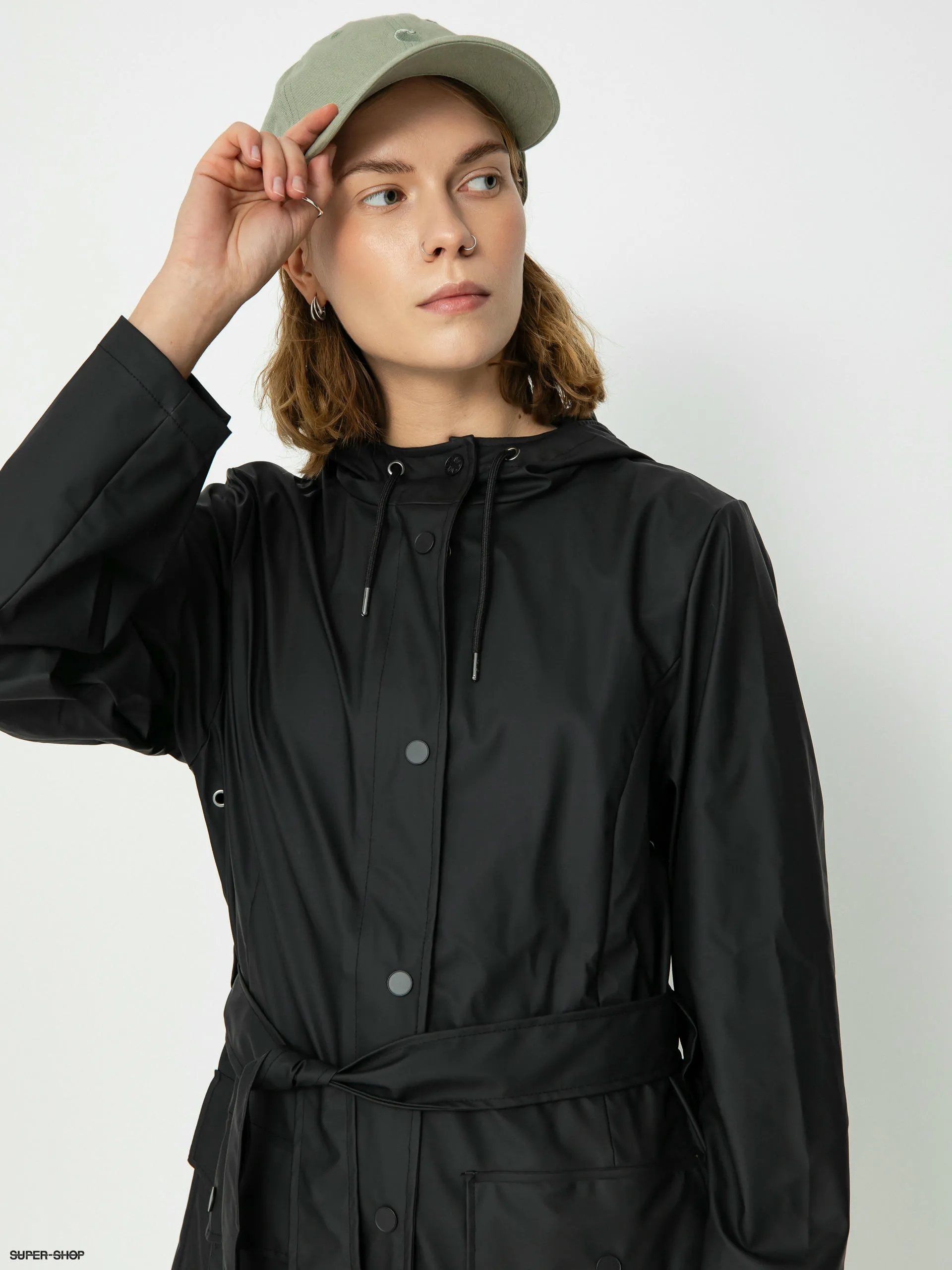 Rains Curve Jacket Jacket Wmn (black)