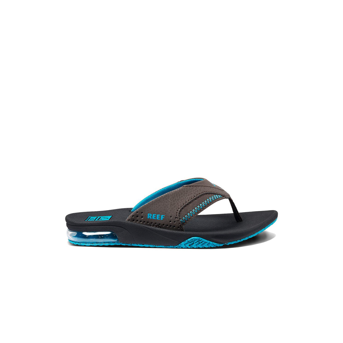 Reef Kids Fanning Black Brown Blue   