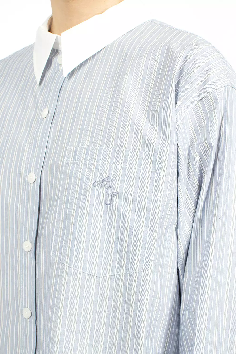 Reverse Shirt Blue Stripe