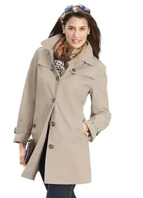 Single Breasted Trench Coat