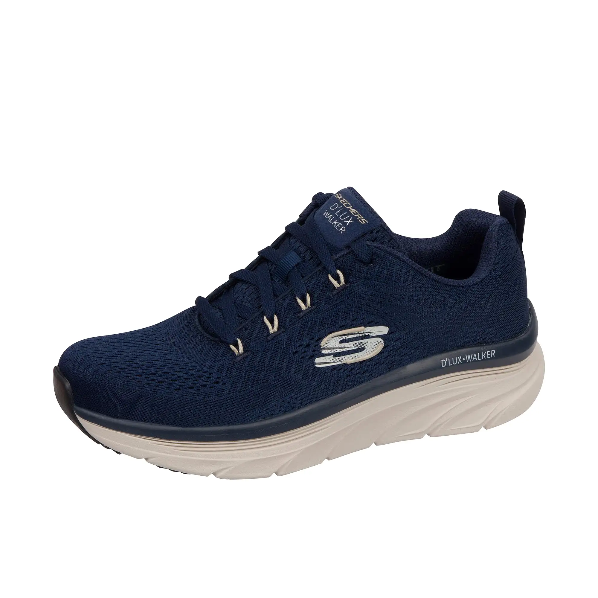 Skechers D Lux Walker Relaxed Fit Mesh MF Navy