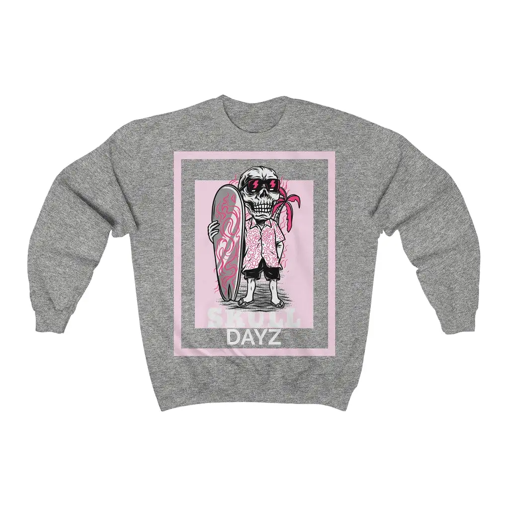 Skull Dayz HD Crewneck Sweatshirt