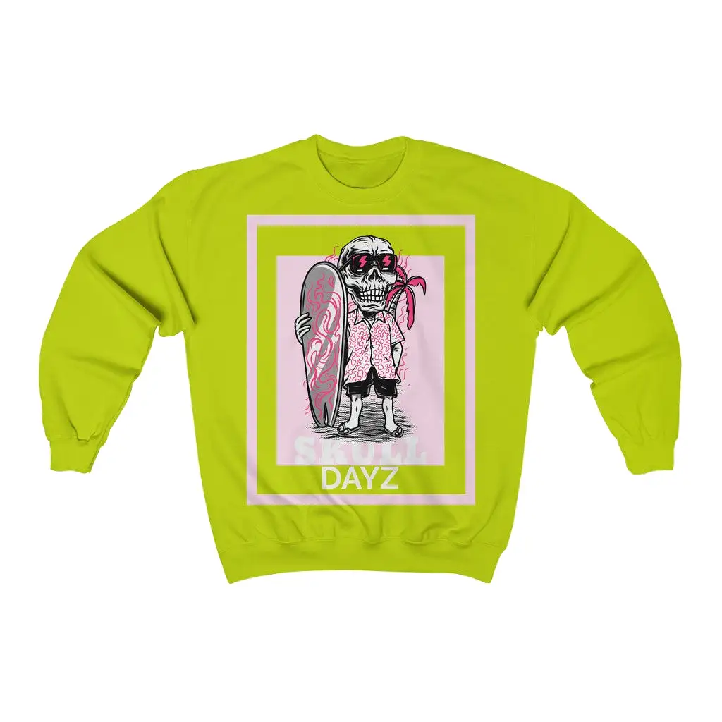 Skull Dayz HD Crewneck Sweatshirt