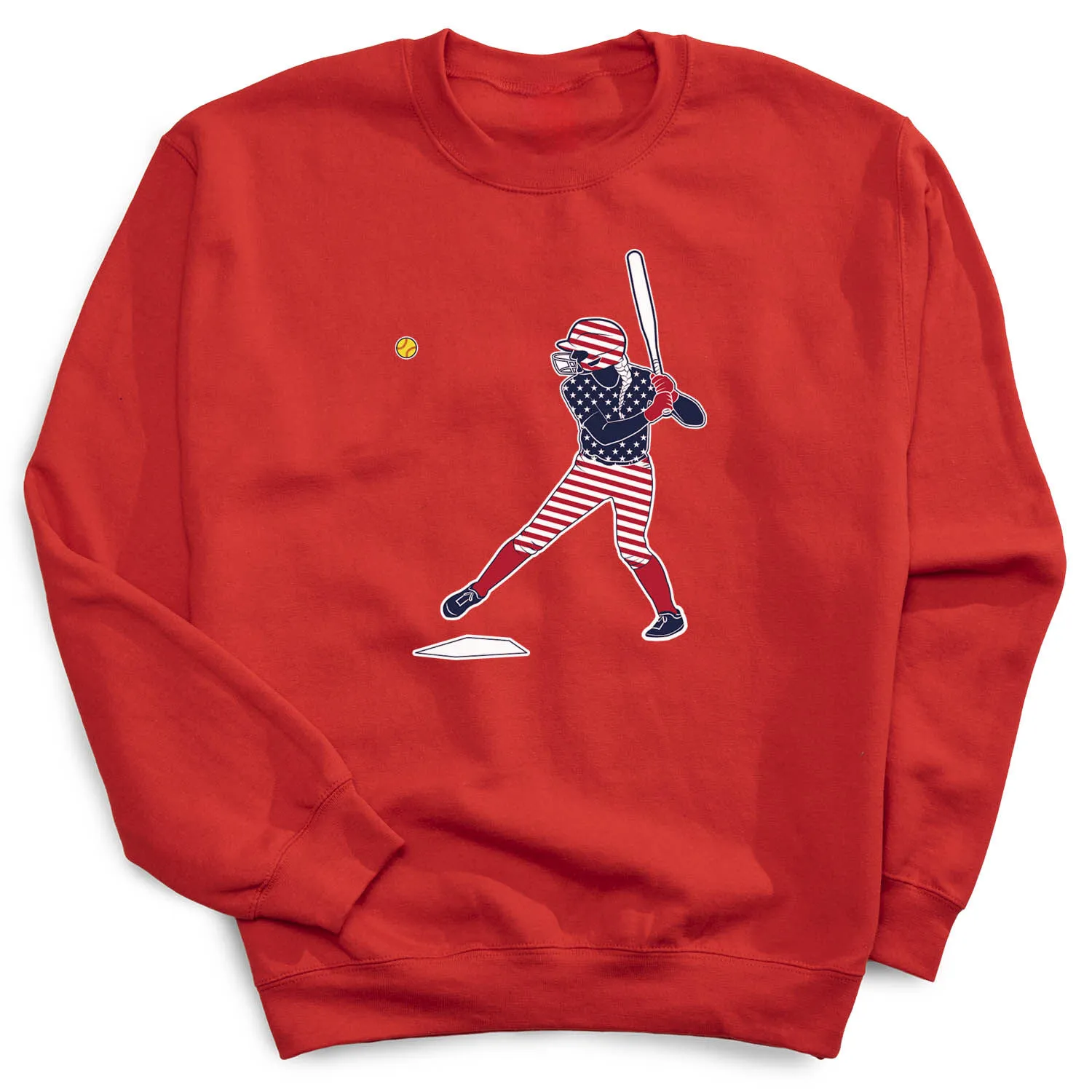 Softball Crewneck Sweatshirt - Softball Star 