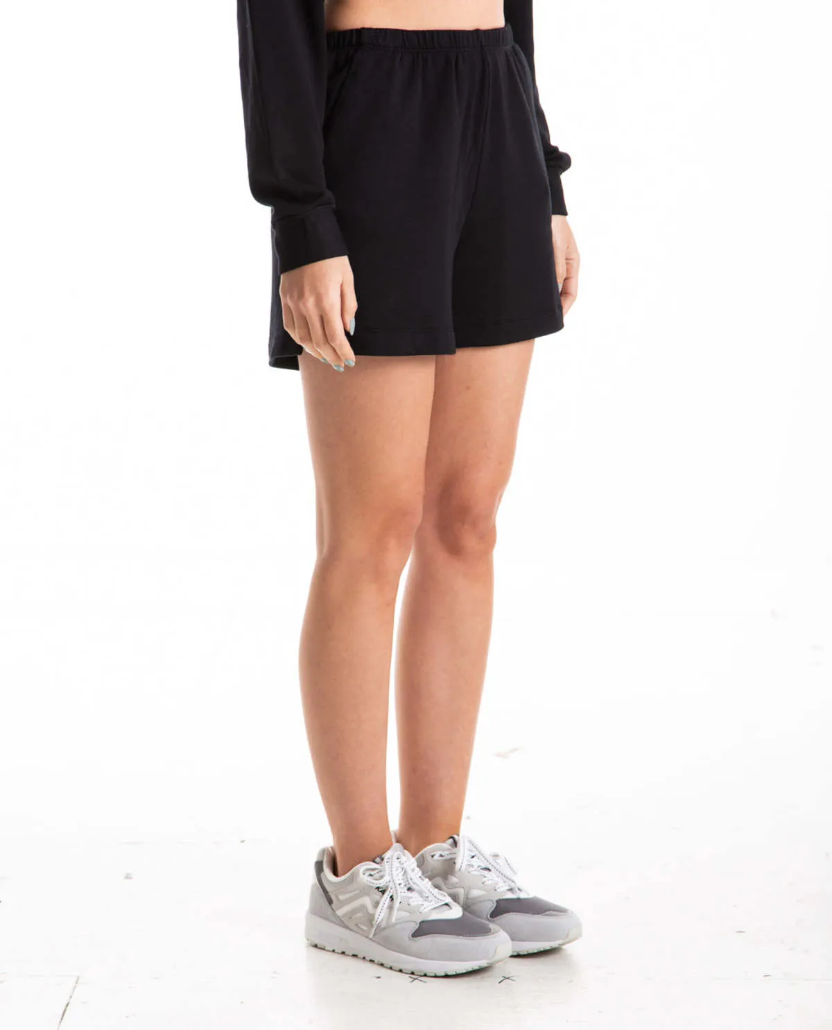 Softest Fleece Sweatshorts - Black