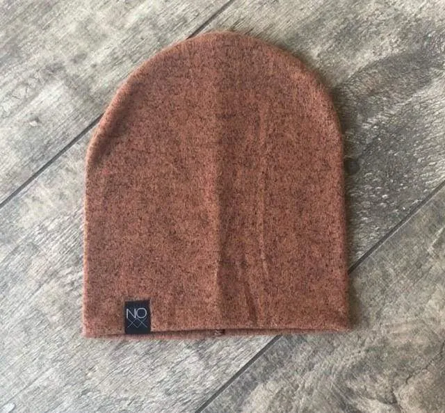 Speckled Brown | Cozy Sweater Knit Beanie