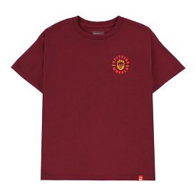 Spitfire Bighead Classic Youth T-Shirt Maroon