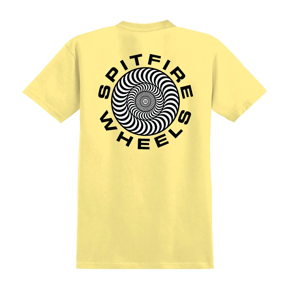 Spitfire Classic 87 Swirl T-Shirt Banana