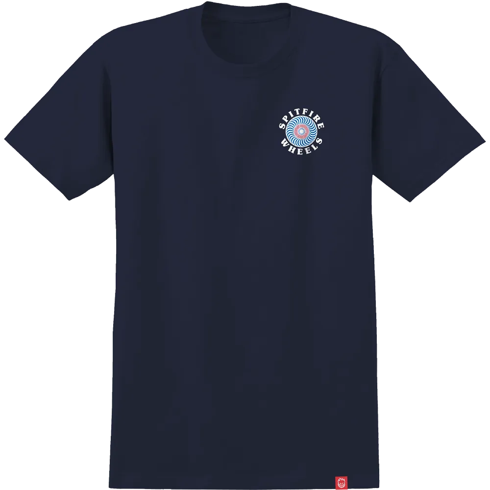 Spitfire OG Classic Fill T-Shirt Navy