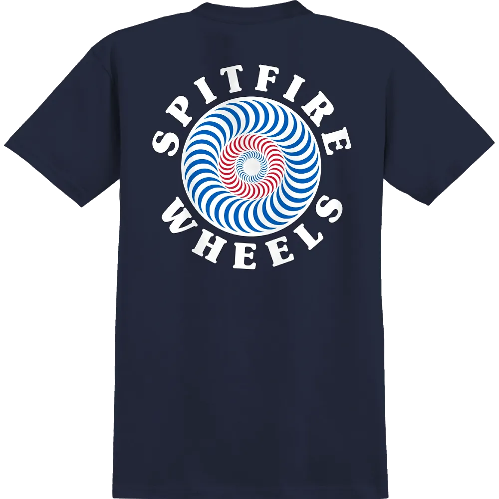 Spitfire OG Classic Fill T-Shirt Navy